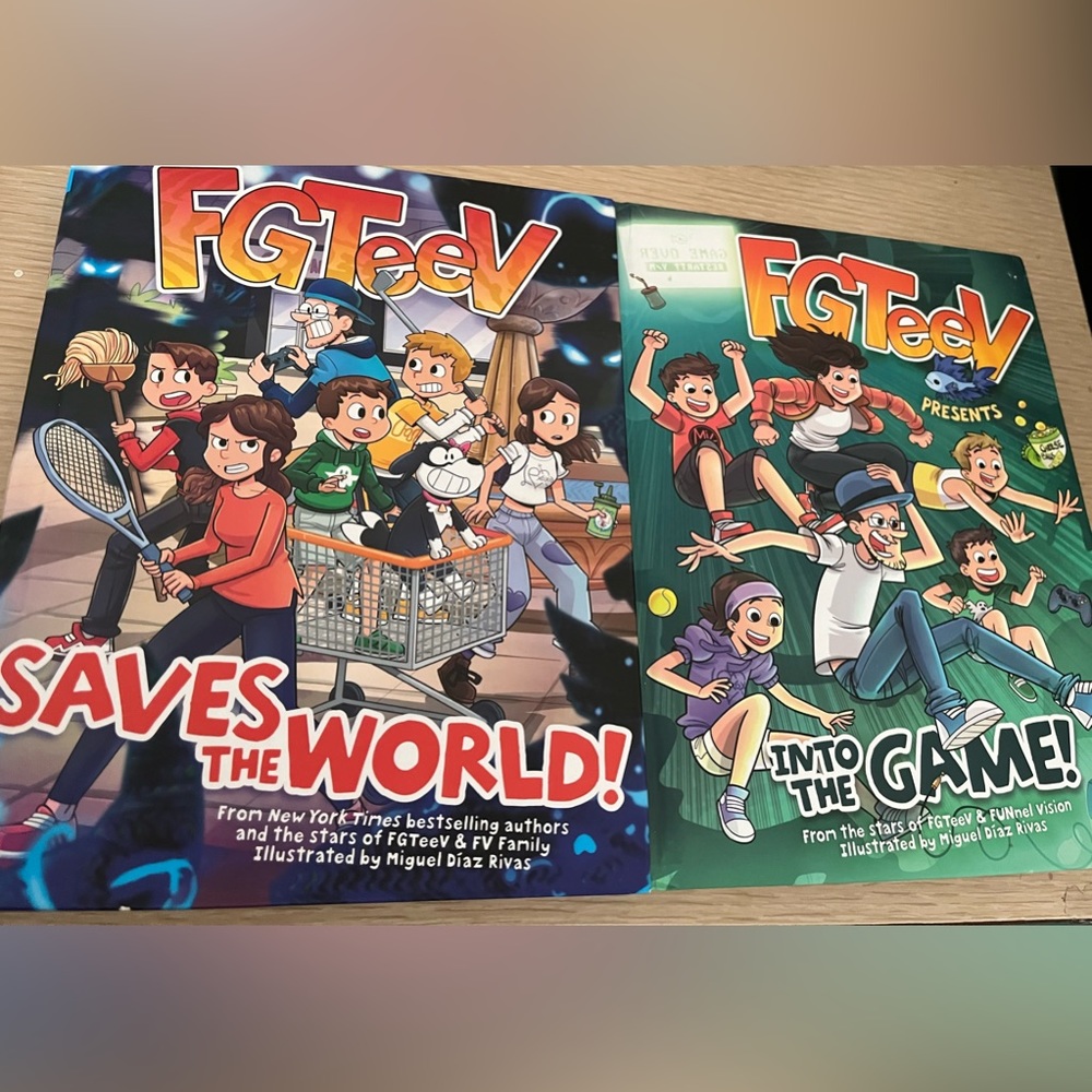 FGTeeV books. Set of 2